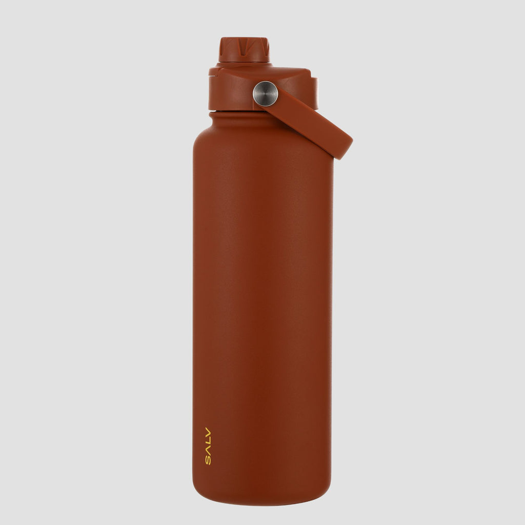 Salv Brown Insulated Water Bottle – 40 oz