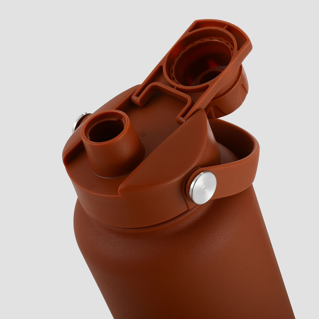 Salv Brown Insulated Water Bottle – 40 oz