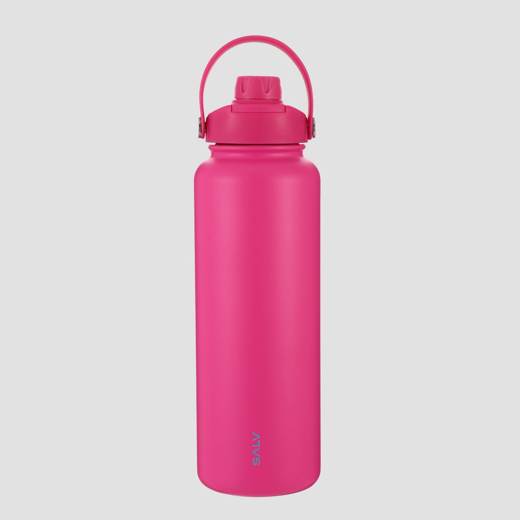 Salv Pink Insulated Water Bottle – 40 oz